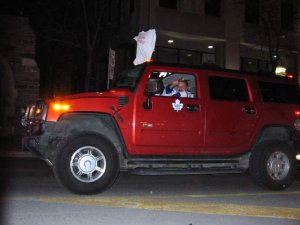 Downtown Toronto after Leafs won the Quarter Finals 66.JPG
